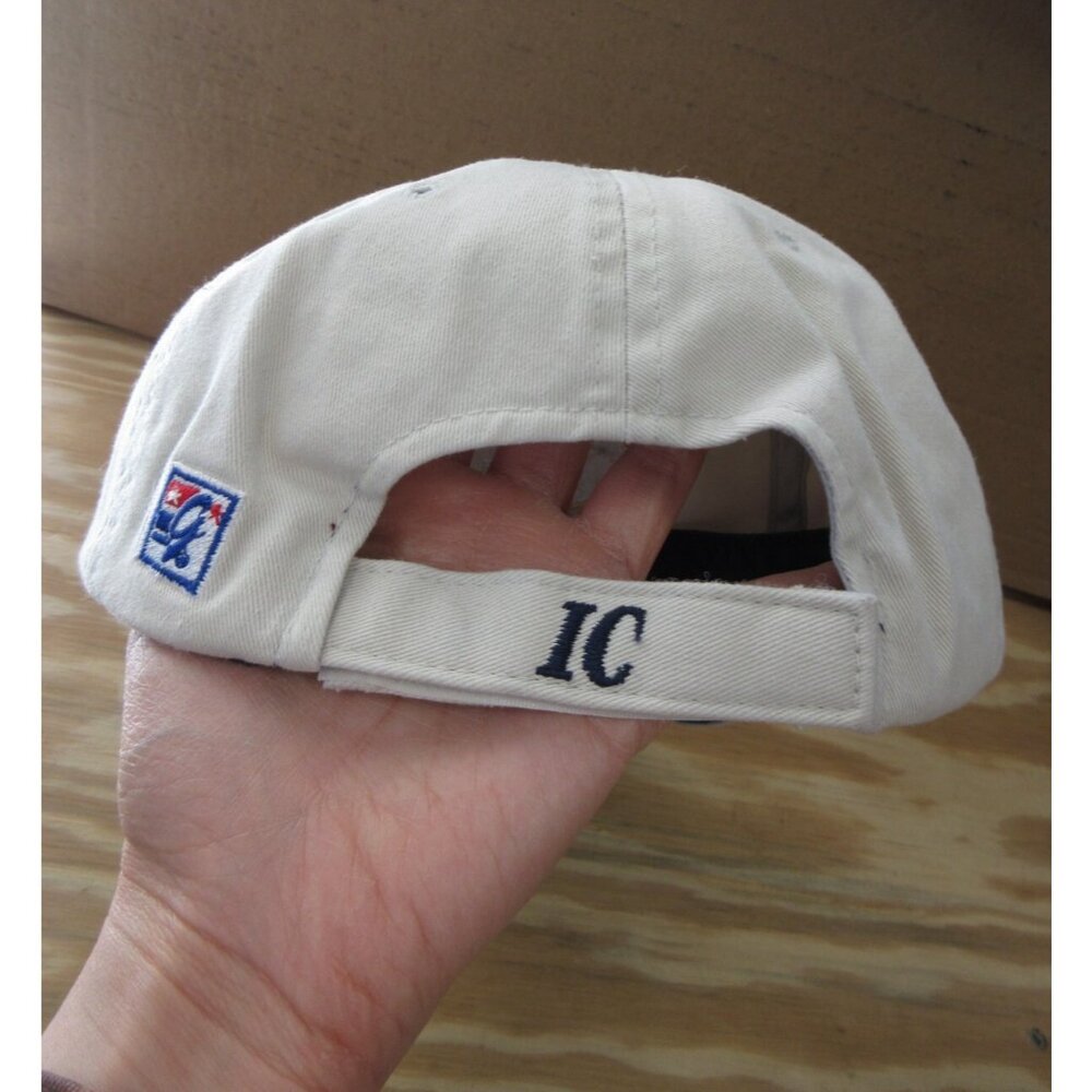 VINTAGE Ithaca College Bombers Hat Cap The Game Strap Back 90s 1995 - Picture 8 of 13